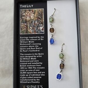 Earrings (St. Paul's Cathedral) 'The Lily'